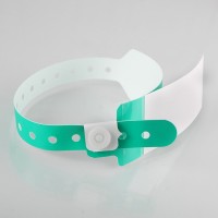 Hospital wristband with a...