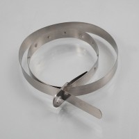 Lien inox ajouré - Collier de serrage métallique - Etigo