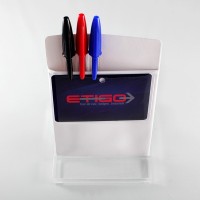 Pen and badge holder