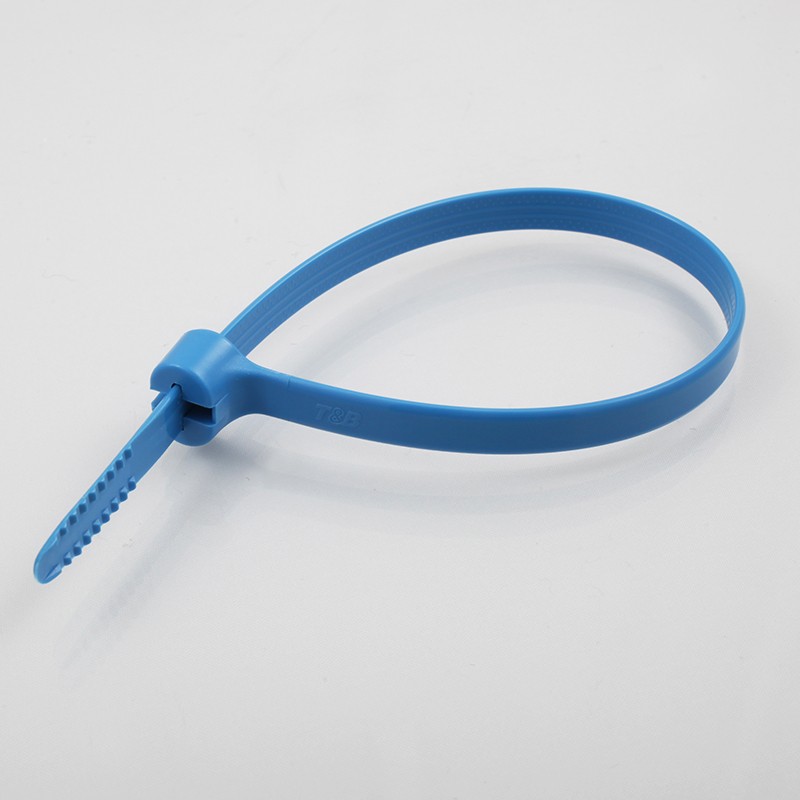 Lien de serrage plastique avec insert métallique : 6.9 mm