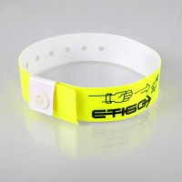 L shape vinyl wristbands