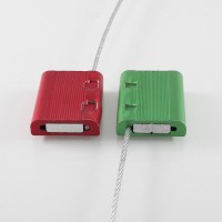 Lot De 30 Scellés De Sécurité Numérotés - Câble Acier 1.8 Mm, Longueur 30 Cm, Auto-verrouillage - Pour Conteneurs, Camions, Entrepôts