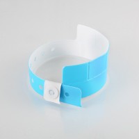 Vinyl wristbands with tags