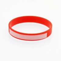 Pulseras silicona con panel...