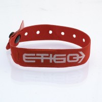 Woven wristband with inside...