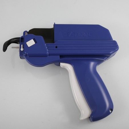 Pistolet étiqueteuse Et Réparateur De Vêtements Micro Stitchy - Avec Aiguilles Et Picots (noirs & Blancs)