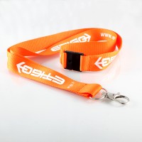 Polyester lanyard