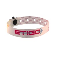 Satin wristbands with...