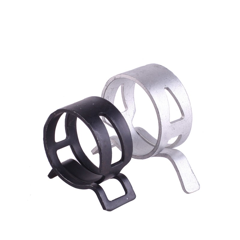 10 Colliers à Ressort Auto-serrants Pour Durites Ø Nominal 27 Mm - Acier, Réutilisables, Temp. -40°C à +120°C