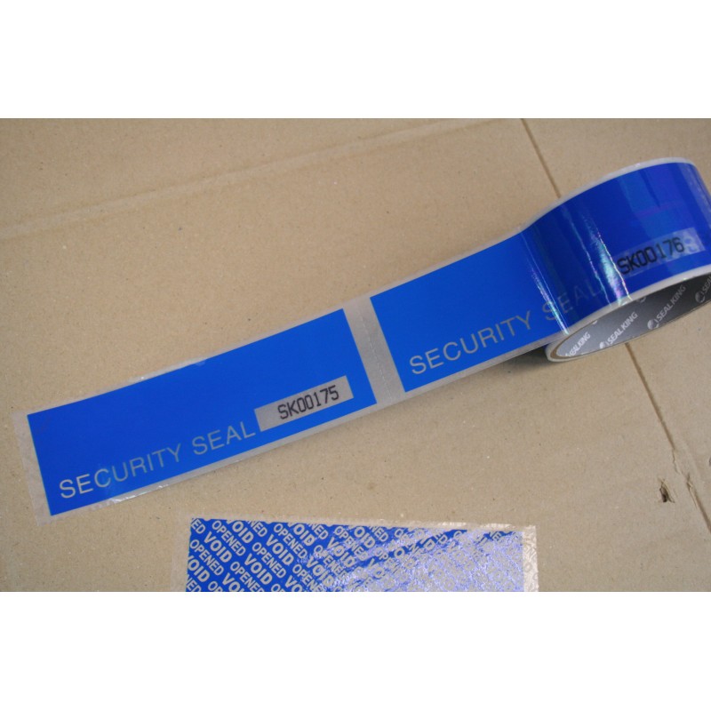 Ruban Adhésif De Sécurité Rouge Inviolable - 500 Cm X 2 Cm - Indication VOID En Cas D'ouverture - Pour Colis, Documents, Protection Anti-vol