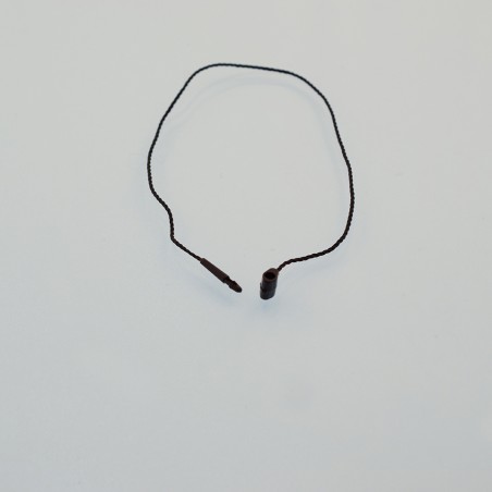 Lot 50 Attaches 50 Attaches Cordon Rouge - Serrage Fixe Pour Étiquettes, Clip Définitif - 18cm Fixation Cordelette Définitif