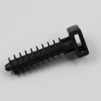 Plastic wall plug mounts