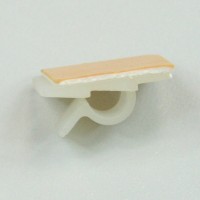 Round adhesive tie mounts