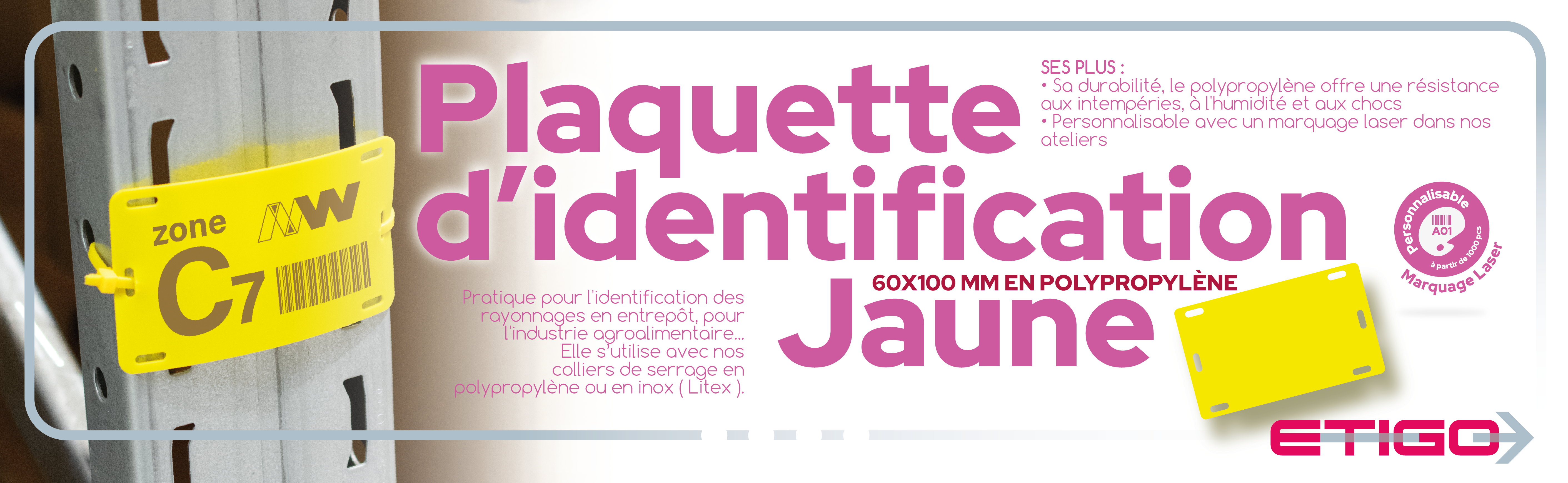 Plaquette identification